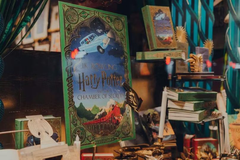 Harry Potter book display