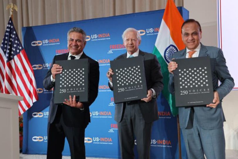 USISPF Launches 'We The People - 250 Voices' Book Celebrating U.S.-India Relations