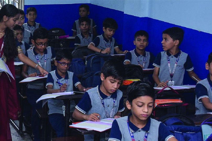Delhi school students
