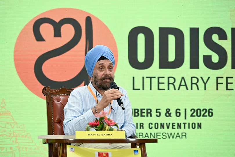 Navtej Sarna Reflects on India’s Flag, Forgotten Heroes at Odisha Literary Festival 2026