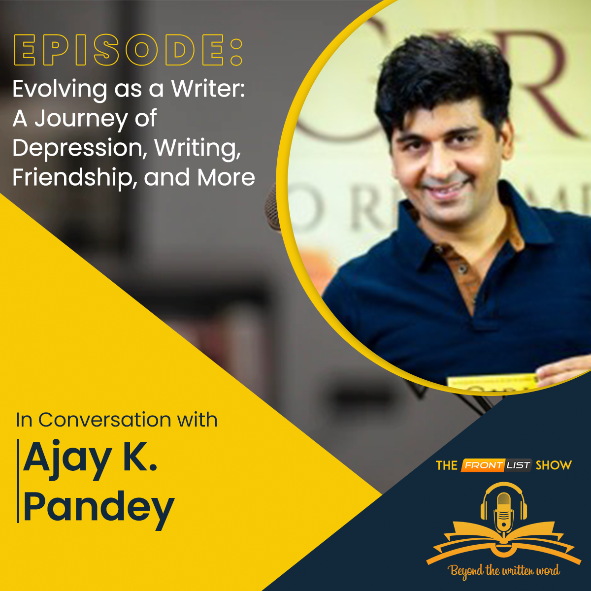 Episode 43 | Evolving as a Writer: A Journey of Depression, Writing, Friendship and More
