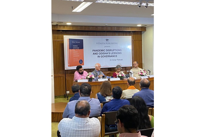 Book Launch “Pandemic Disruptions and Odisha’s Lessons in Governance”, by Dr Amar Patnaik, organized by  Vitasta Publishing Pvt. Ltd