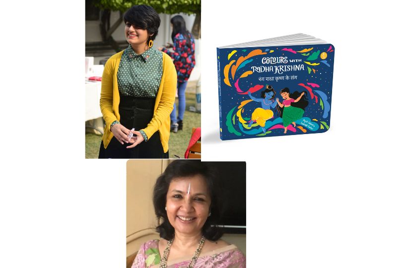 Interview with Anjali Jaipuria & Sudeepti Tucker, author of Colours with Radha Krishna