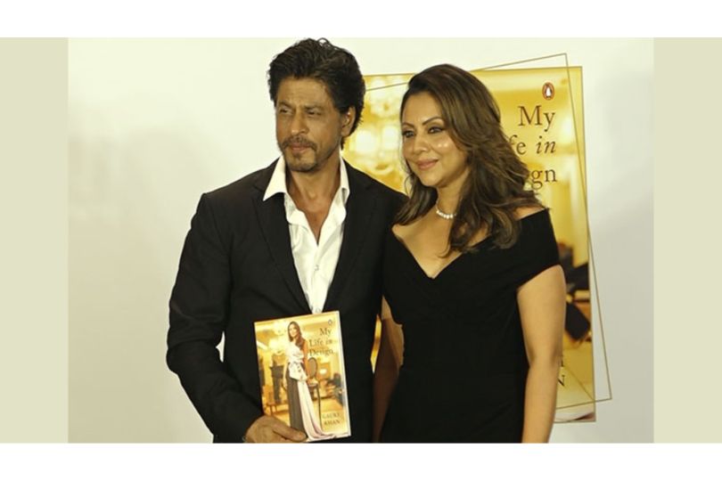 Shah Rukh Khan Launches Gauri Khan's Debut Coffee Table Book, "My Life in Design"