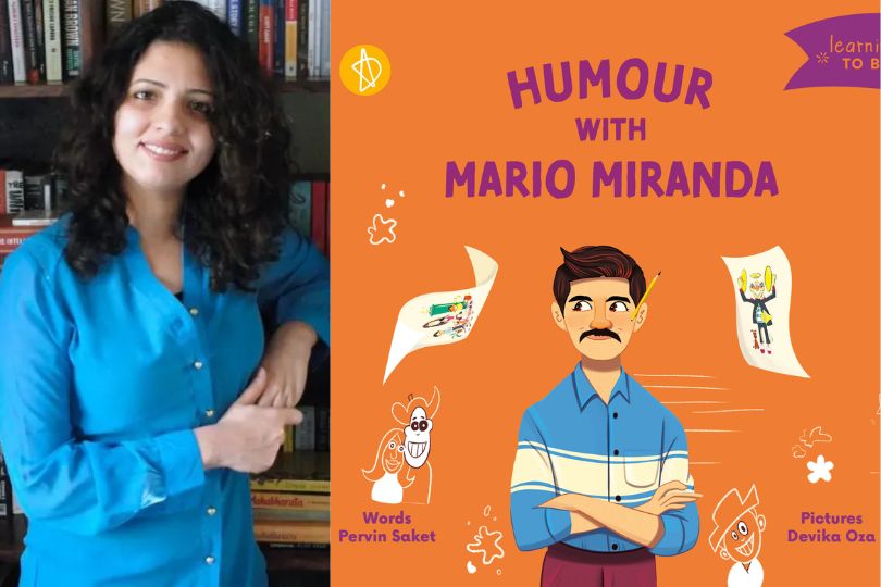 Interview With Pervin Saket, Author Of “Humour With Mario Miranda”