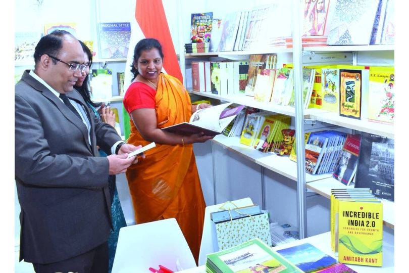 Indian Exhibit at Doha International Book Fair Offers Insight into History and Culture