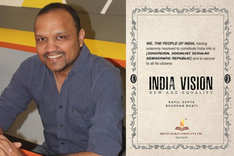 Interview with Kapil Gupta  Author of “India Vision: New Age Equality” | Frontlist