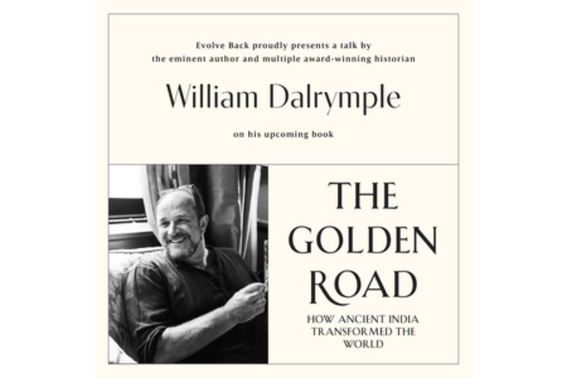 William Dalrymple's book 'The Golden Road' will appear at Evolve Back, Hampi | Frontlist