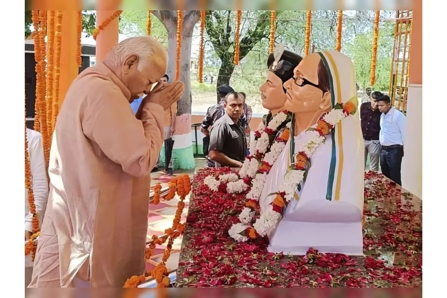 Bhagwat Honors 1965 War Hero Abdul Hamid, Emphasizes National Unity | Frontlist
