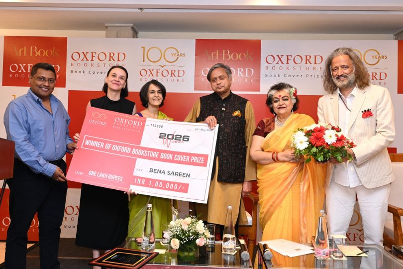 Bena Sareen wins the 11th Oxford Bookstore Book Cover Prize