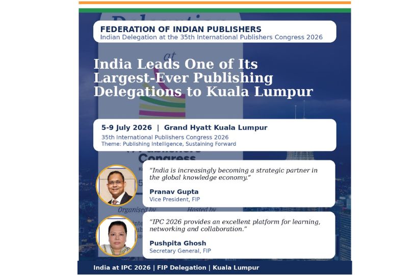 India's publishing delegation at IPC 2026