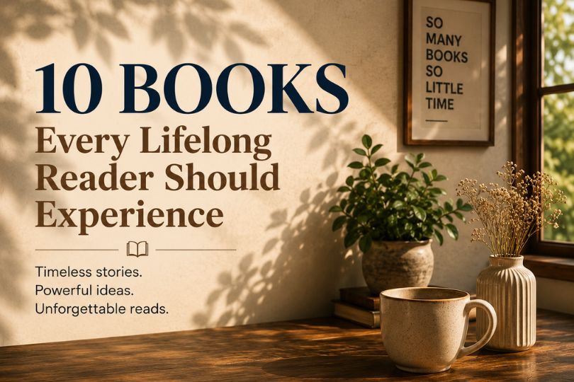 10 books every lifelong reader should experience