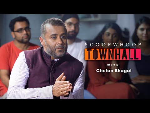 Chetan Bhagat Interview on ScoopWhoop Townhall
