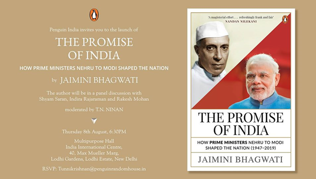 Former Indian High Commissioner Jaimini Bhagwati to release his book on India’s PMs