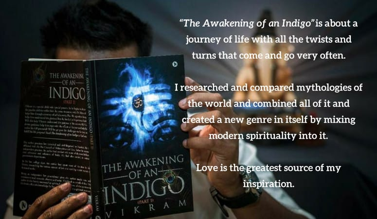 VIKRAM talks about his debut book THE AWAKENING OF AN INDIGO| INTERVIEW
