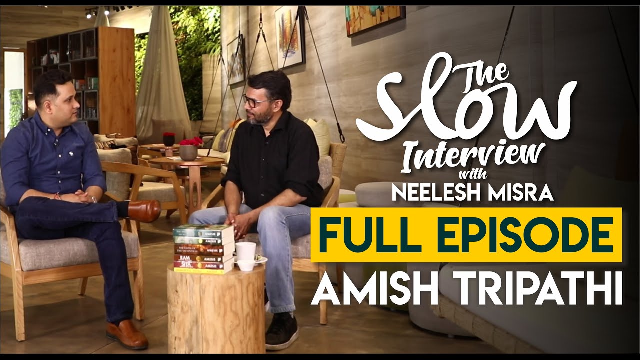 Amish Tripathi - The Slow Interview with Neelesh Misra