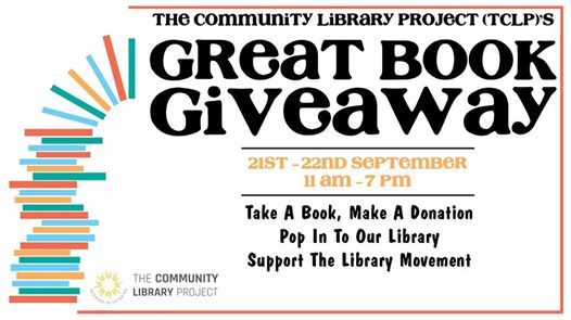 TCLP's Great Book Giveaway 2019