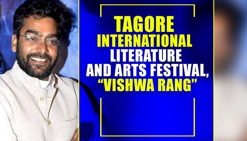 Ashutosh Rana promotes his upcoming book at “Vishwa Rang” literature festival