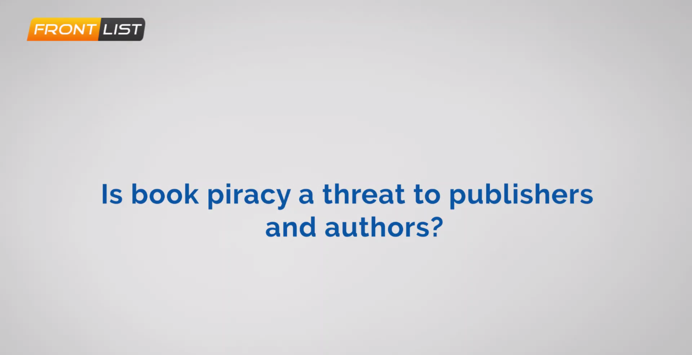 Is book piracy a threat to publishers and authors?