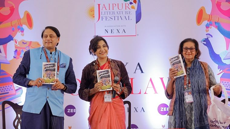 Author Namita Gokhale launches her new book at JLF 2020!