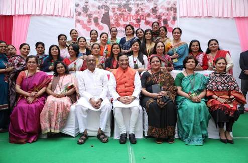 Women employees get appreciated for their contribution to the education sector