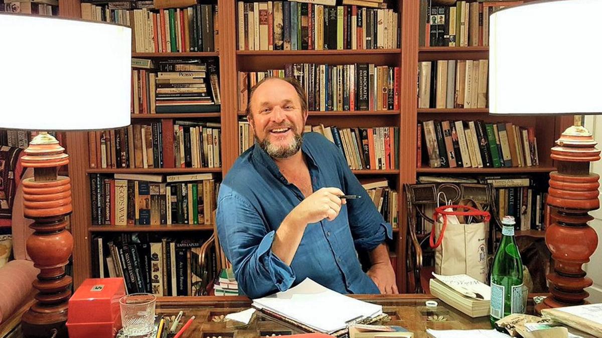 William Dalrymple’s latest book being penned through lockdown.