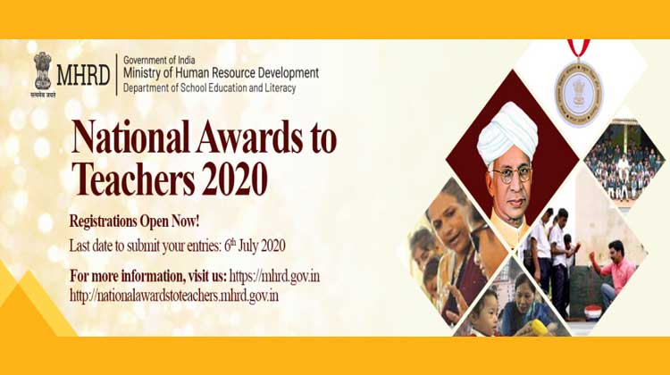 Last day to apply for National Teacher Award 2020