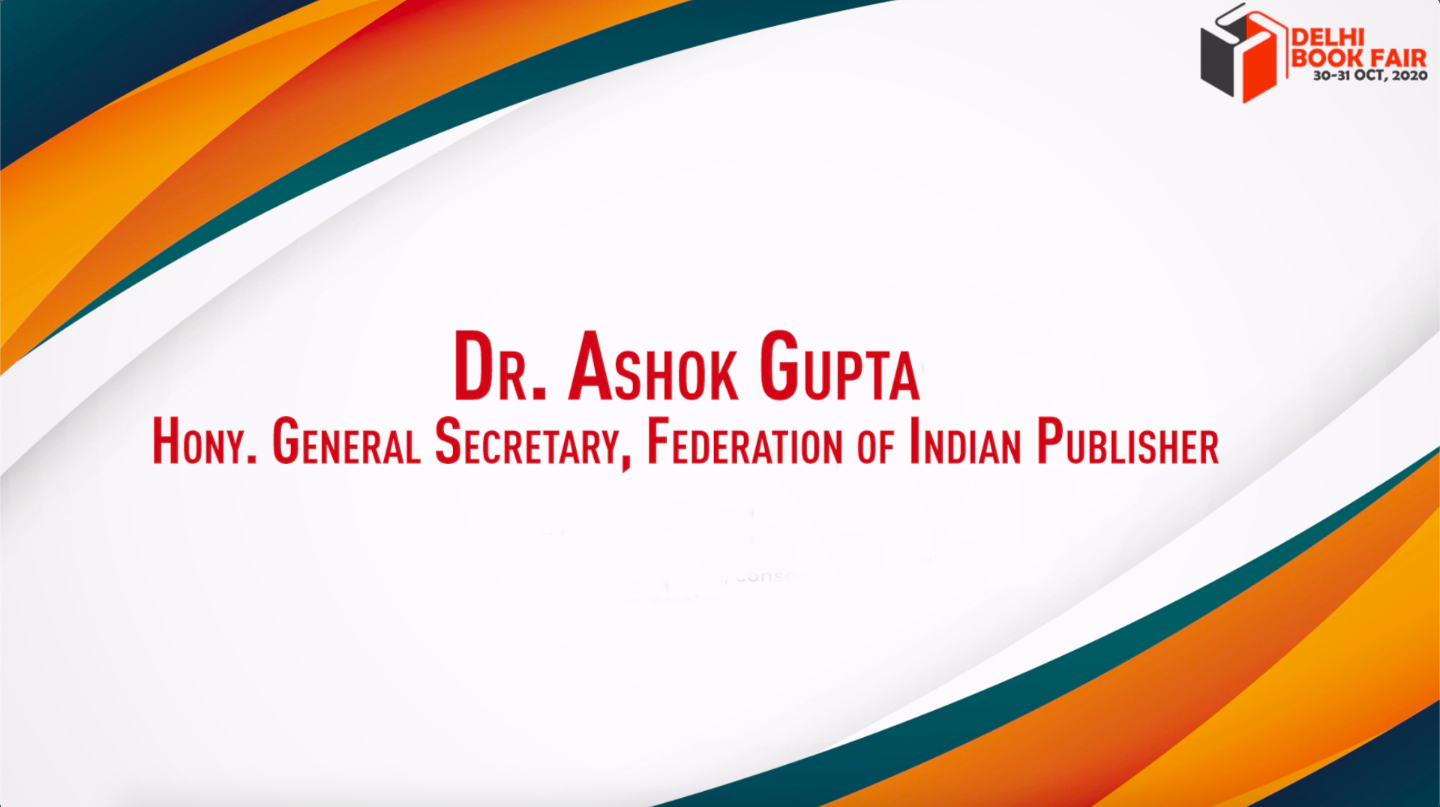 Dr. Ashok Gupta Hony. General Secretary,FIP shares his views about Virtual Delhi Book Fair 2020 | Frontlist