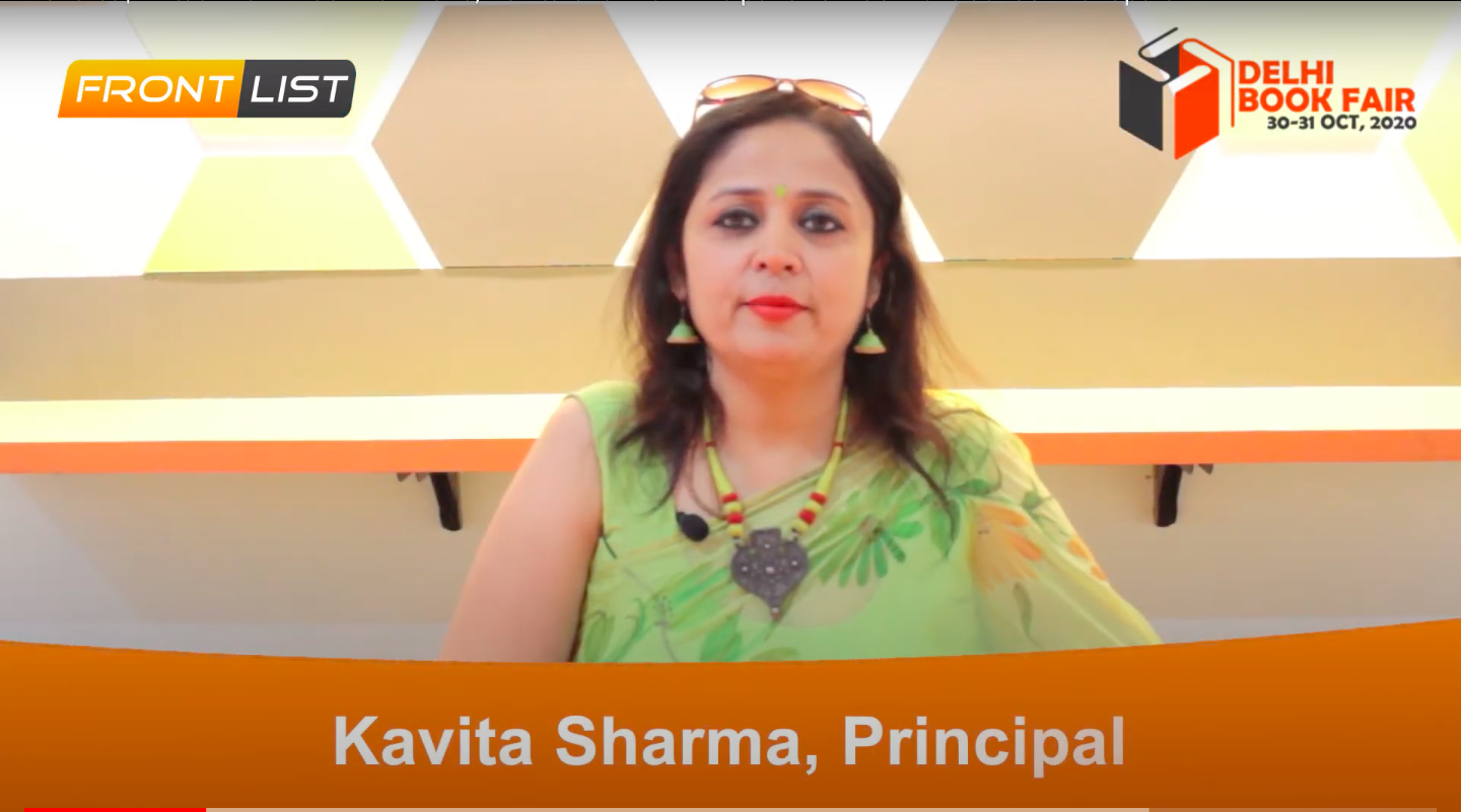 Frontlist | Virtual Delhi Book Fair 2020,  Kavita Sharma Principal of GR Convent School Indirapuram