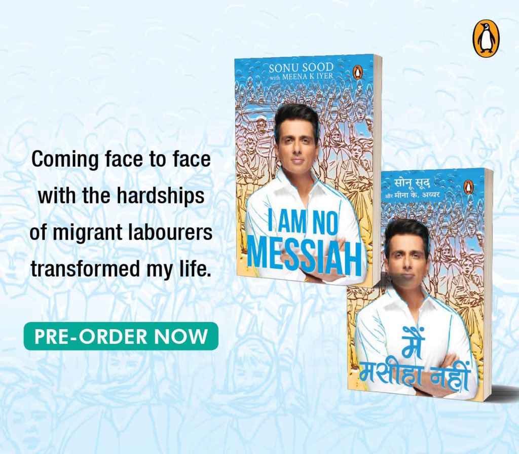 Frontlist | Sonu Sood's book to be called 'I Am No Messiah'