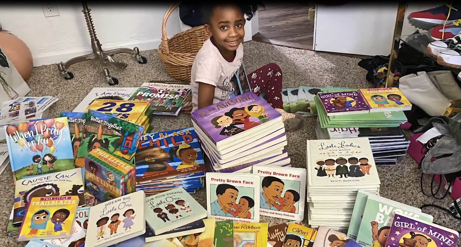 Frontlist | Kindergartener Launches Book Drive To Collect Stories About People Of Diverse Backgrounds