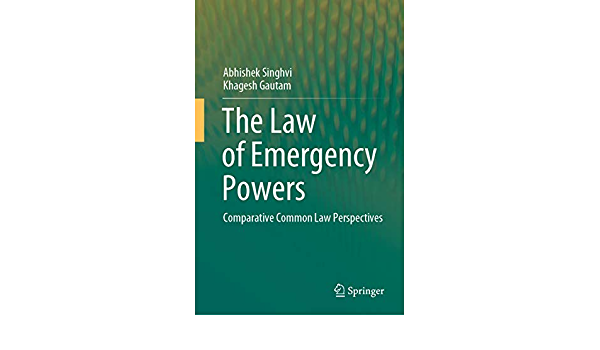 Frontlist | Four SC Judges' new book 'The Law of Emergency Powers'