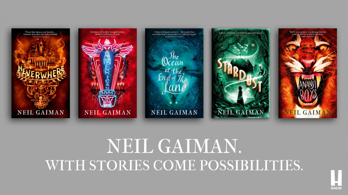 Frontlist | Headline celebrates five Neil Gaiman novels
