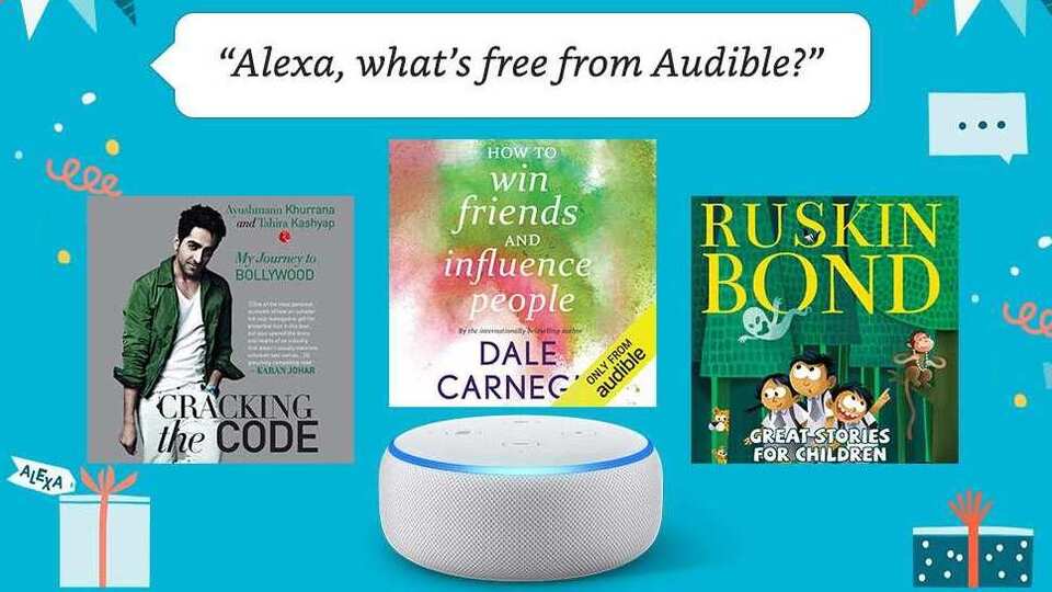 Audible is offering free books to Alexa users in India