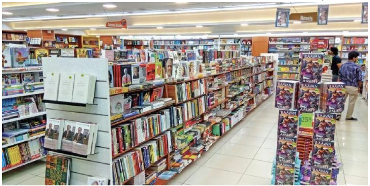 Rags to racks of books