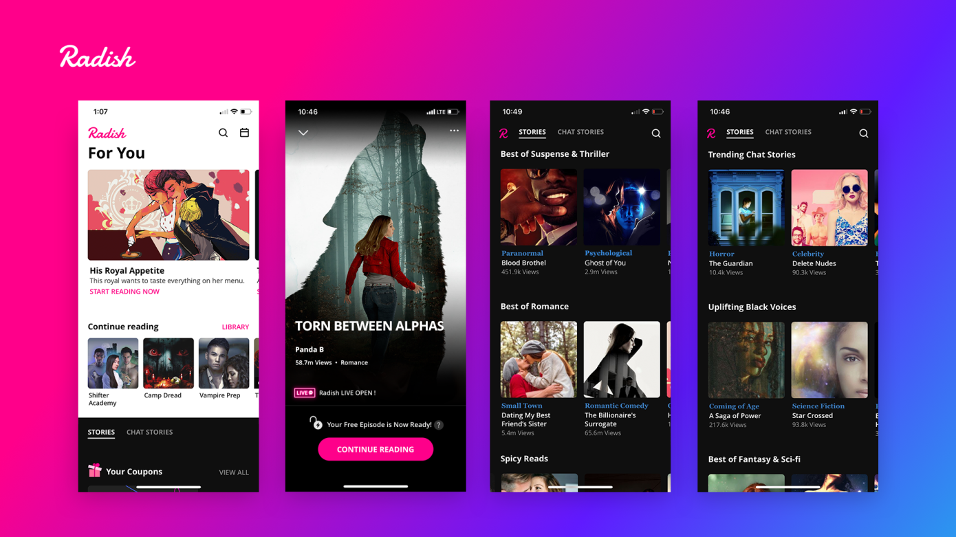 Serial fiction app Radish acquired by Kakao Entertainment for $440M