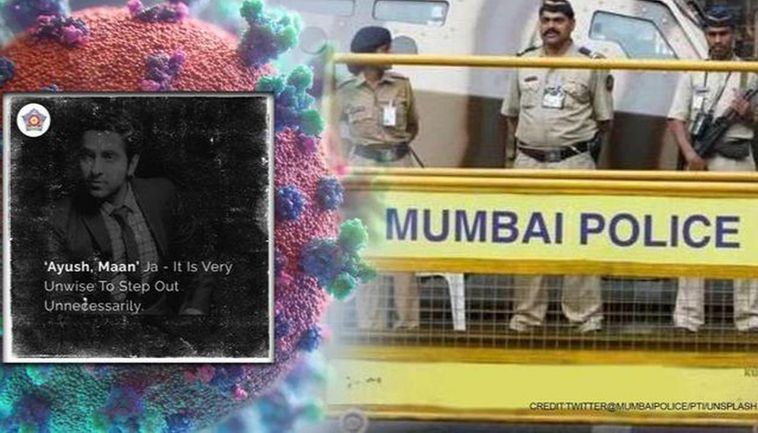 Mumbai Police Share Bollywood Posters To Spread COVID-19 Awareness, Netizens Impressed