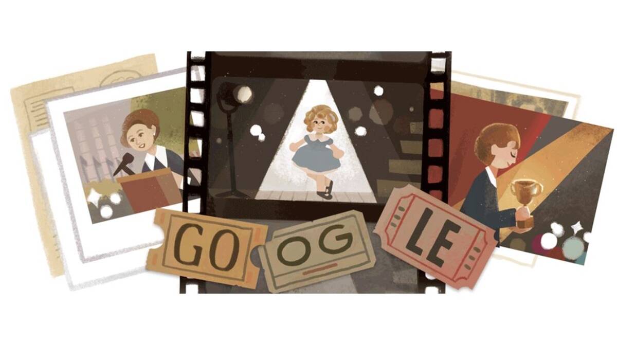 Shirley Temple: Google honours Hollywood icon with Doodle