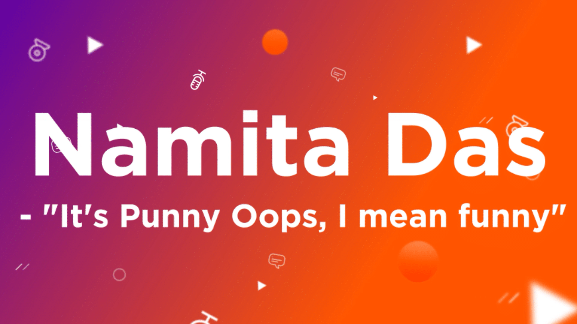 Author Namita Das | It's Punny Oops, I Mean Funny | INTERVIEW