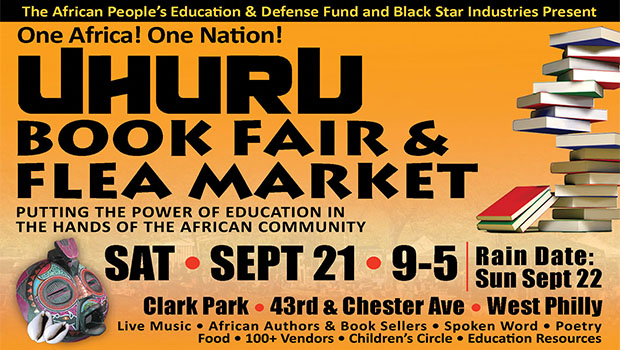 Saturday Sept 18th- 7th Annual One Africa! One Nation! Uhuru Book Fair and Marketplace!