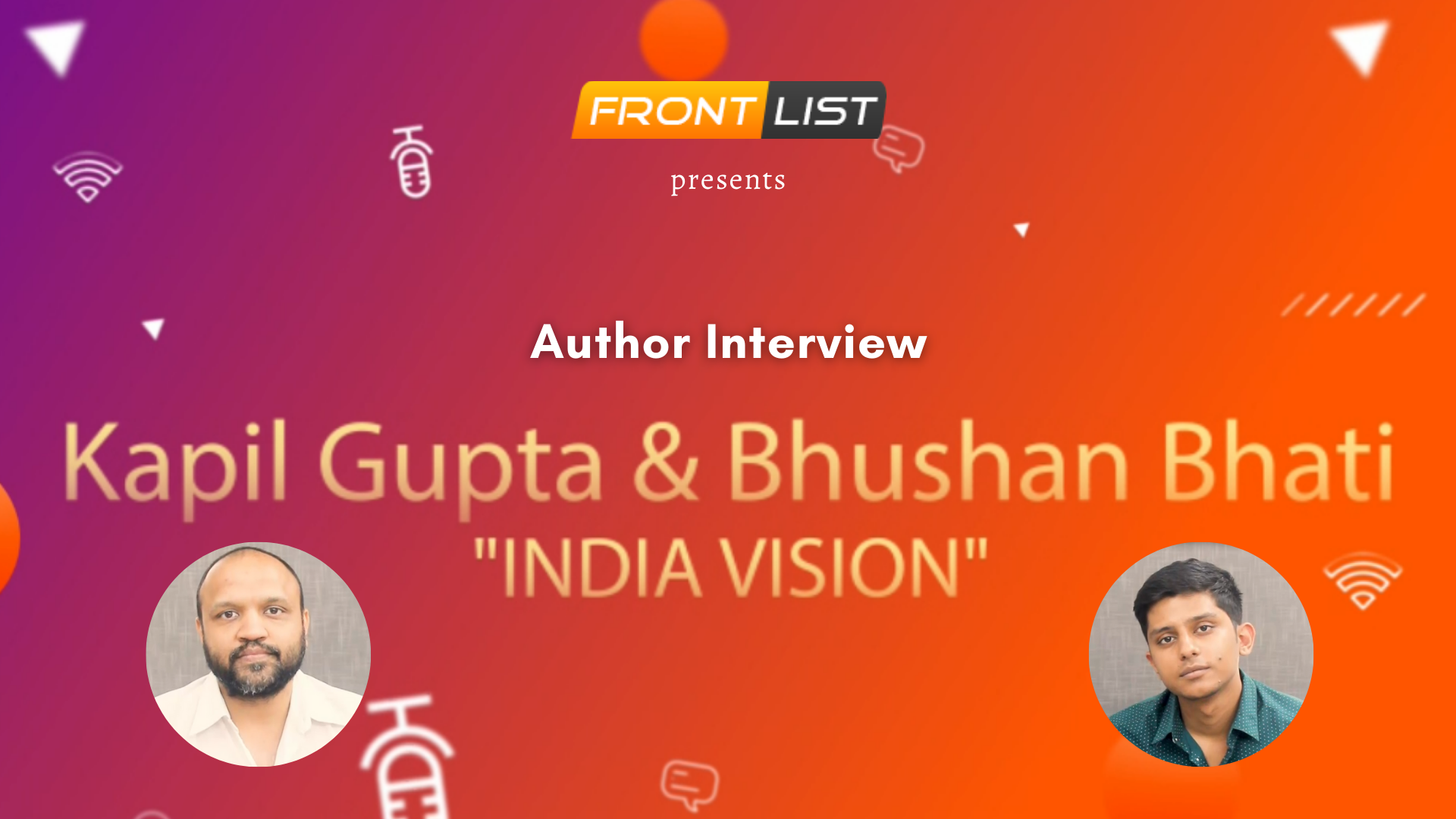 Author Kapil Gupta & Co-author Bhushan Bhati | India Vision: New Age Equality | INTERVIEW