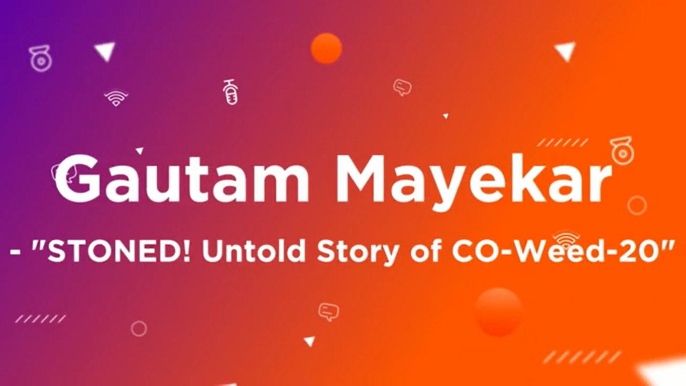 Author Gautam Mayekar | STONED! The Untold Story of CO-Weed-20 | INTERVIEW