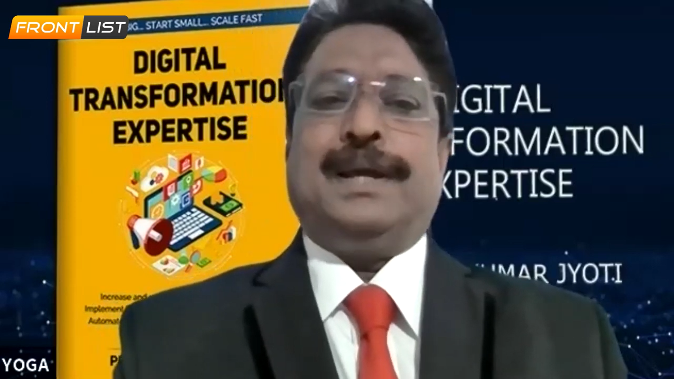 Author Pravin Kumar Jyoti | Digital Transformation Expertise | INTERVIEW